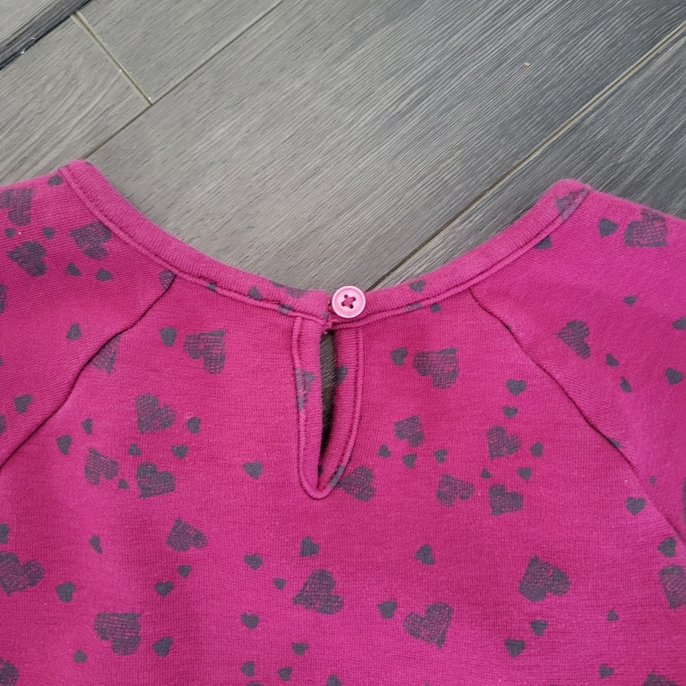 MEXX Kids Pink Floral Dress Bell Sleeve Size 10 - Picture 5 of 7